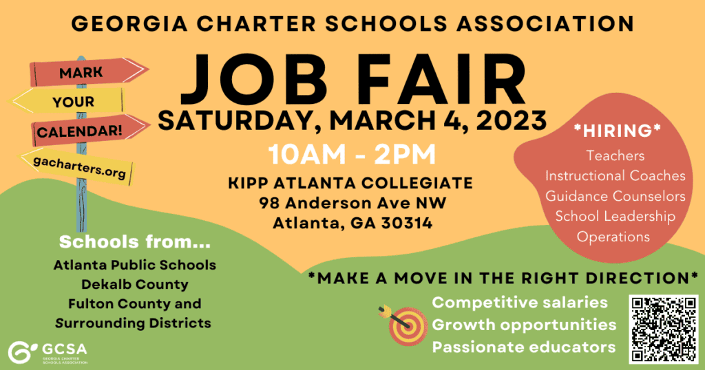 2023 Georgia Charter Schools Job Fair | Georgia Charter Schools Association